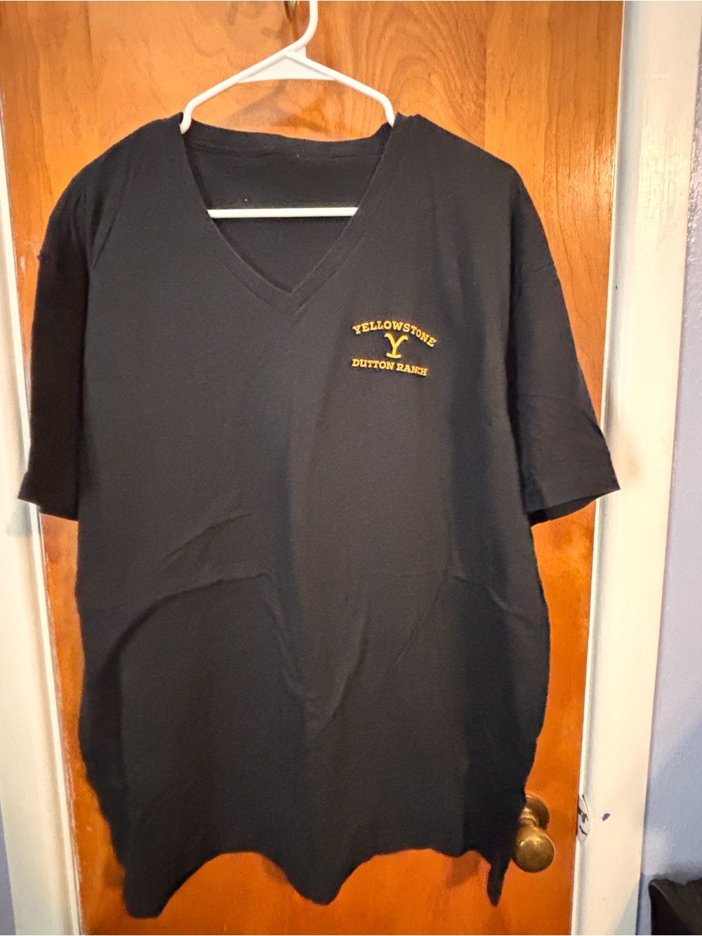 Dutton Ranch Black V-Neck T-Shirt